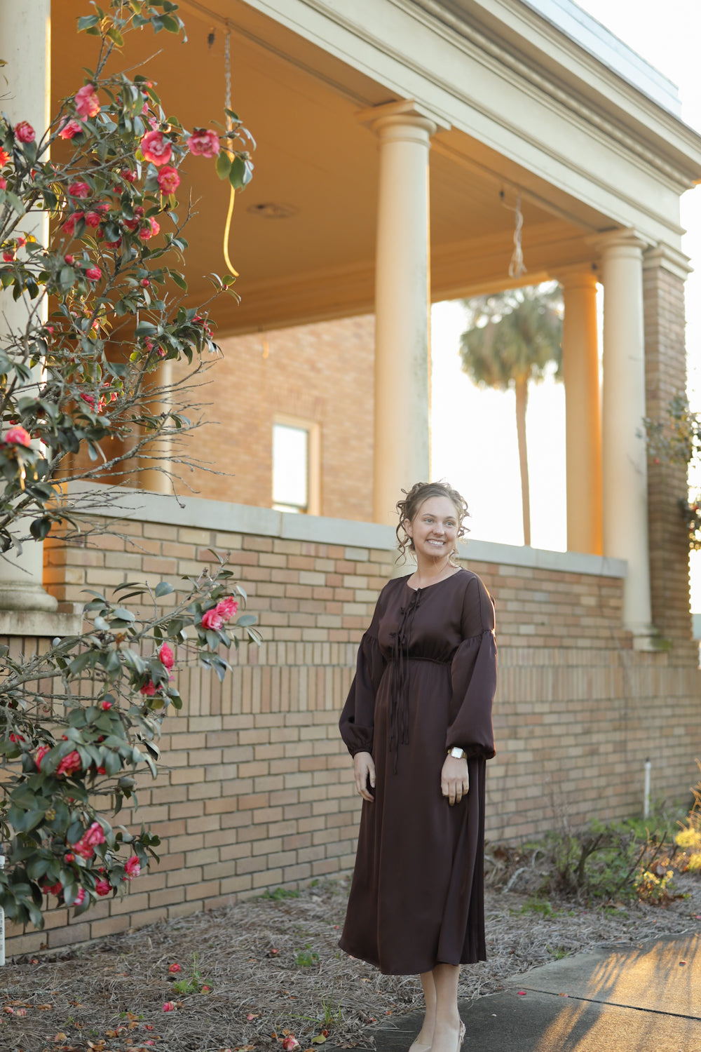 Ada Faye Bexley Dress - Brown