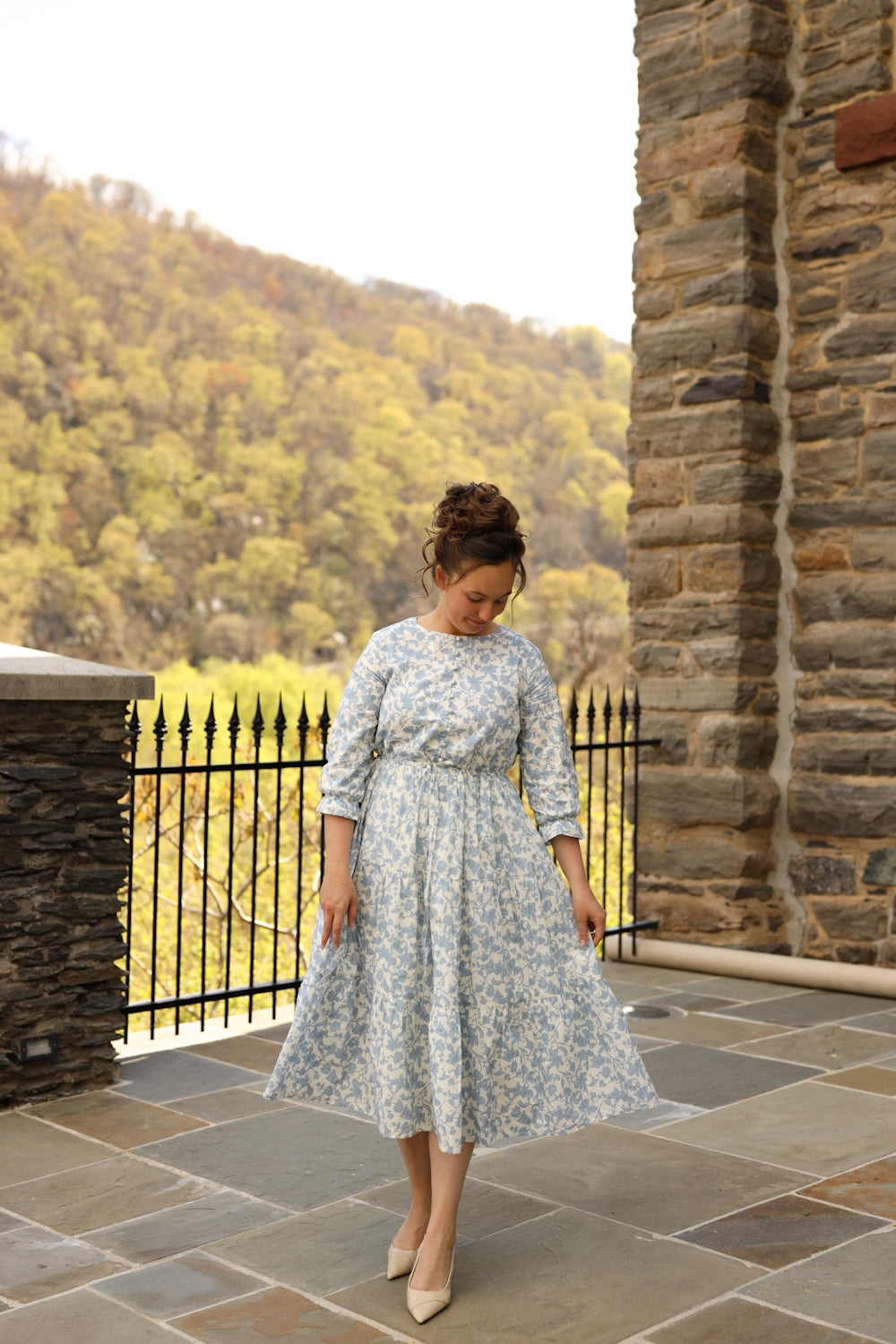 Ada Faye Evelyn Dress - Light Blue Ada Faye Evelyn Dress - Light Blue