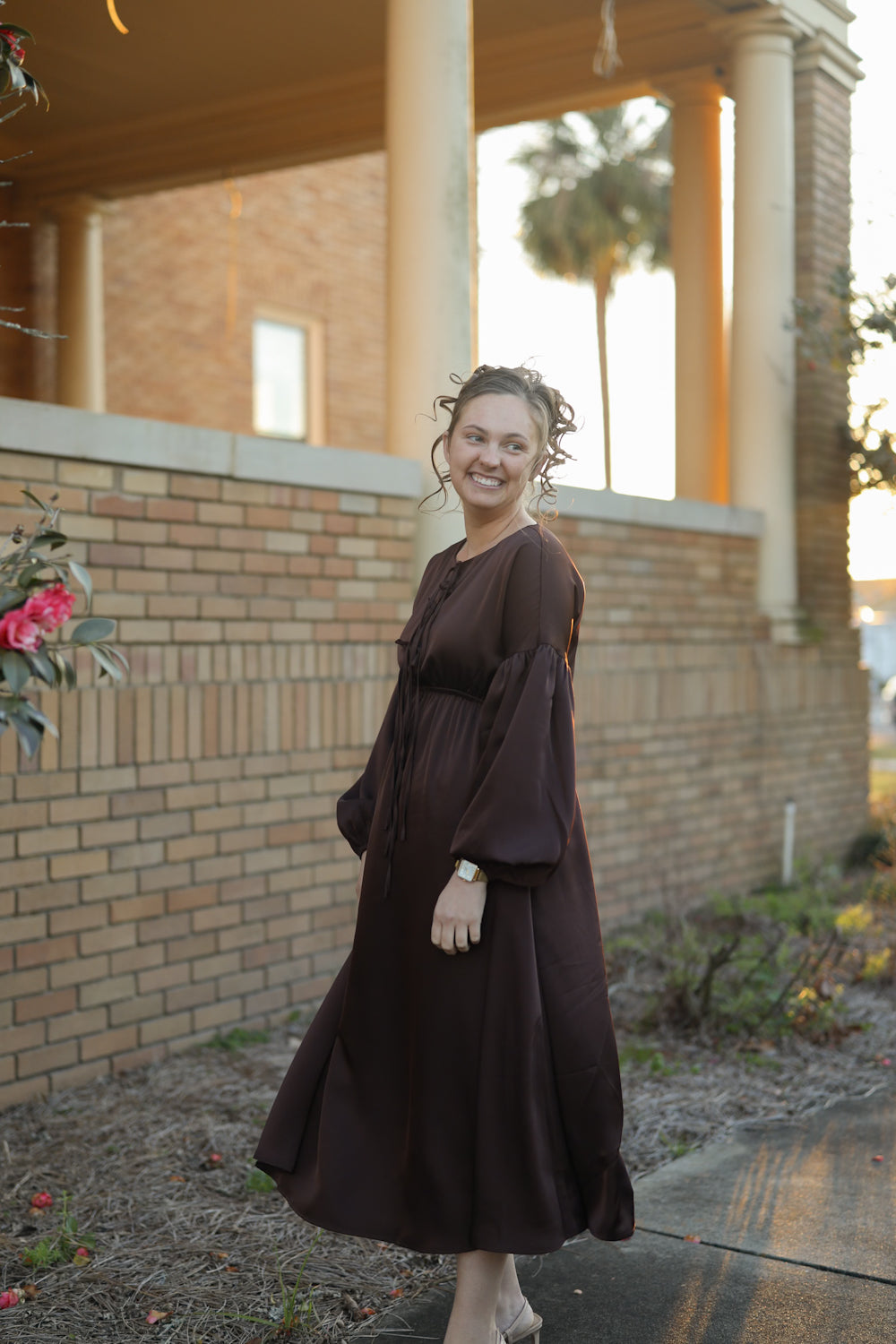 Ada Faye Bexley Dress - Brown