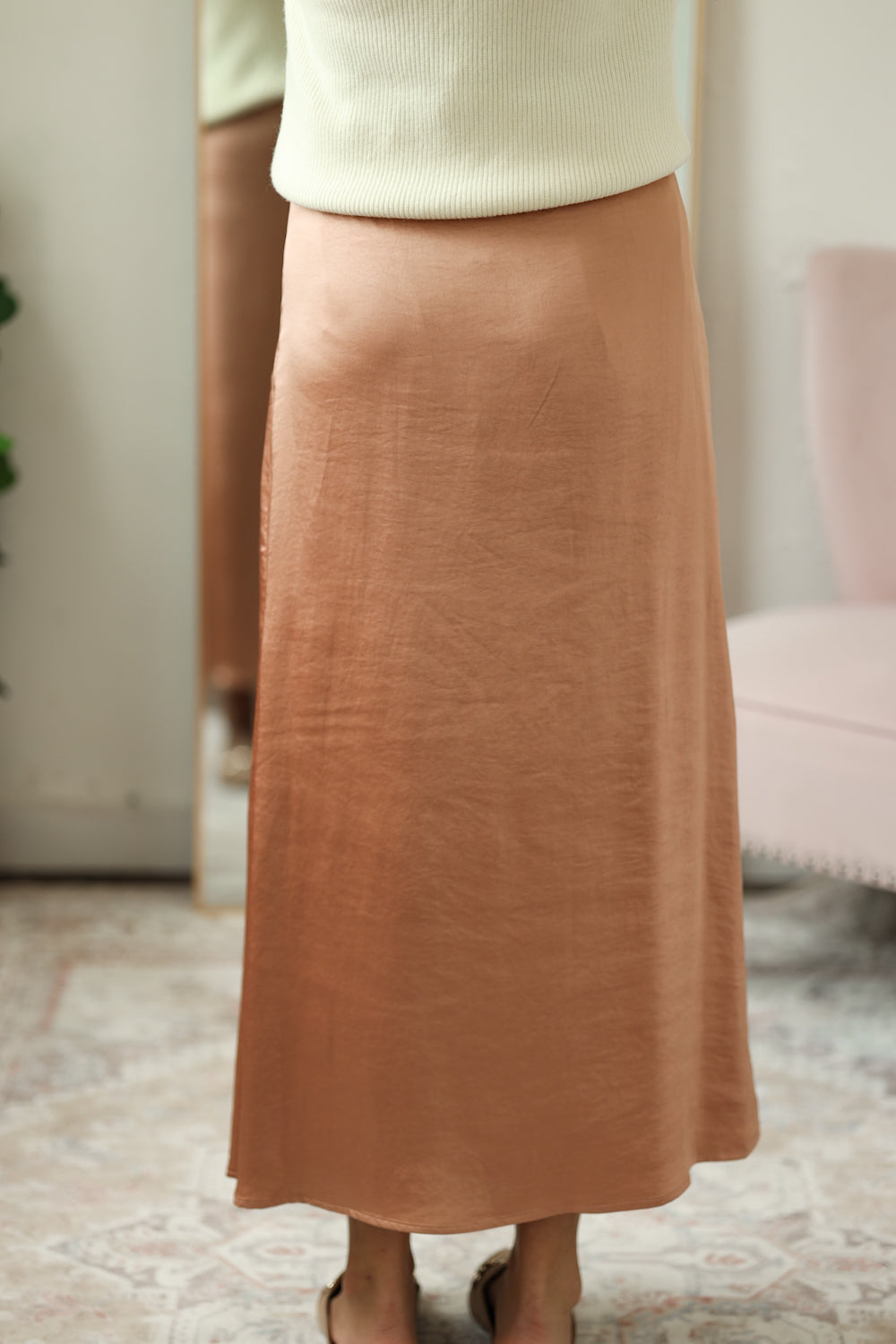 Jaylin Satin Skirt – Ada Faye