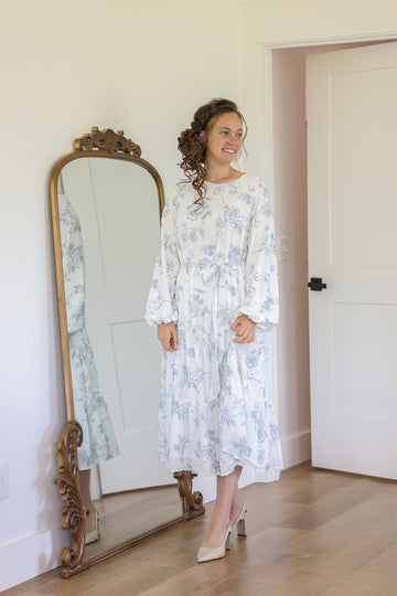 Ada Faye Blaire Dress - White